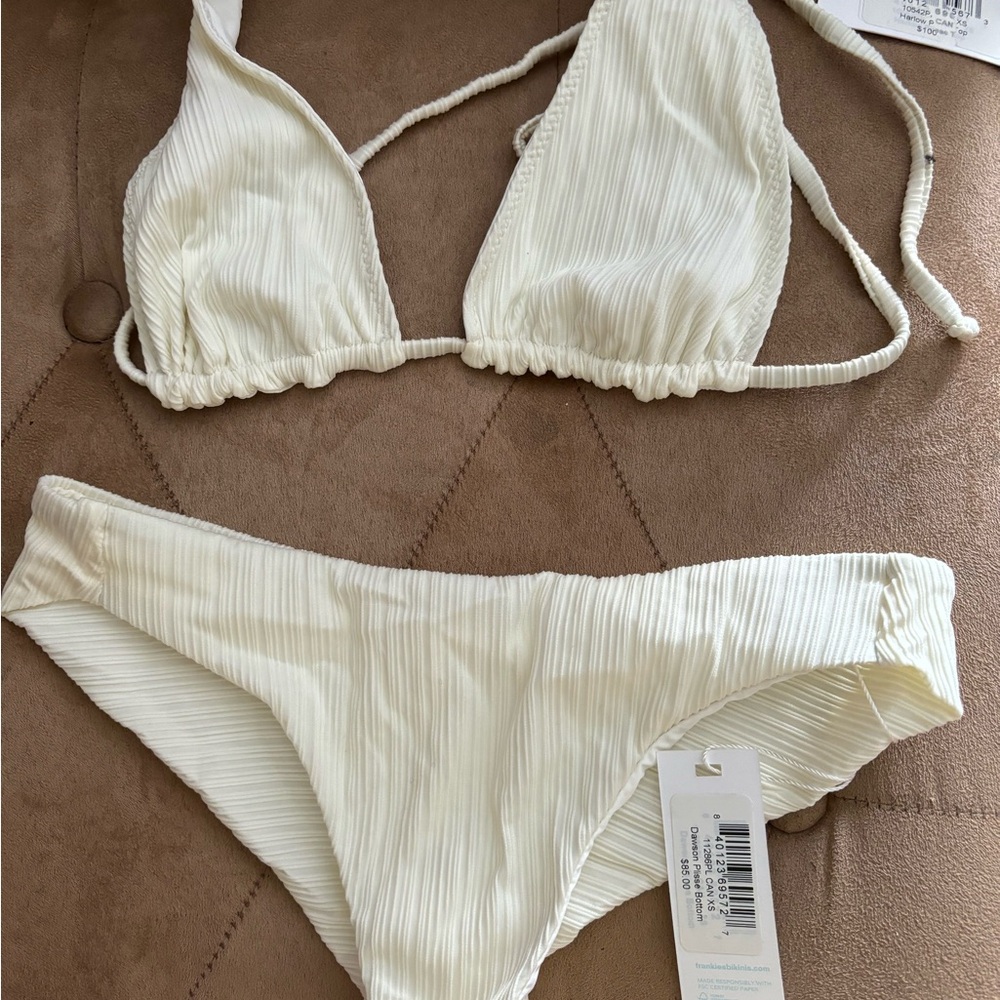 NWT Frankie’s Bikini Harlow Top & Dawson Bottom Bikini